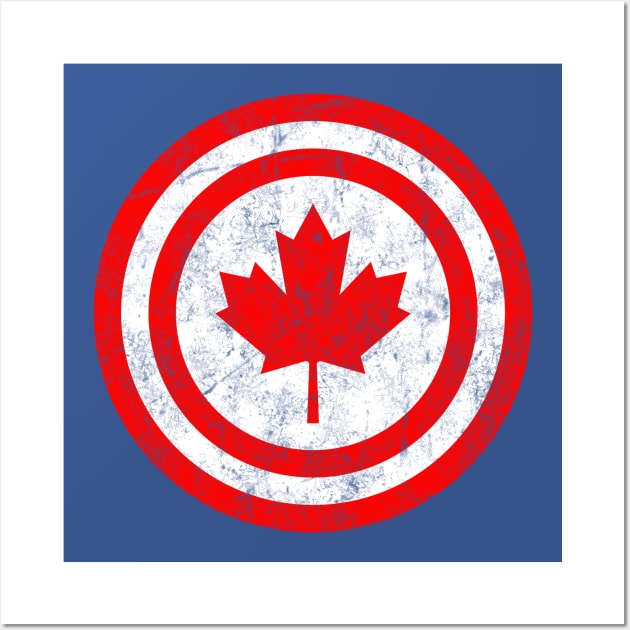 Captain Canada Wall Art by karlangas